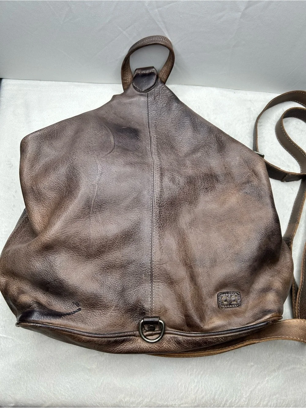 BED STU Delta Convertible Backpack Leather Boho